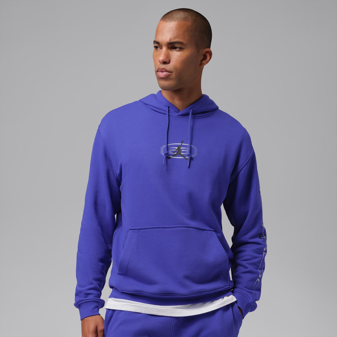 Jordan Sport Crossover Sudadera con gorro sin cierre Dri-FIT de tejido Fleece para hombre