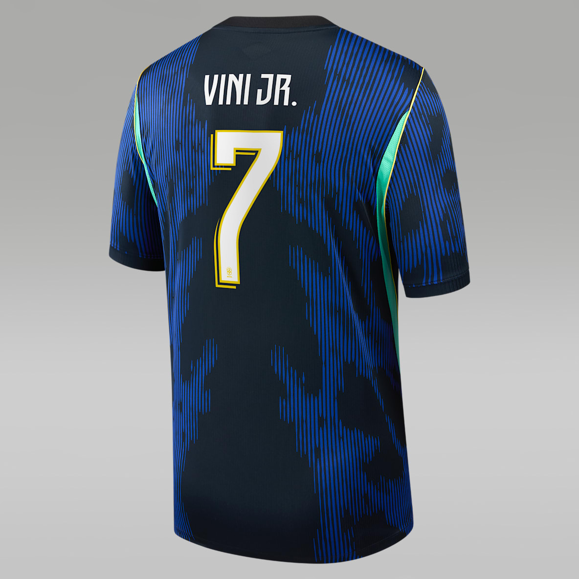 Vinícius Júnior Brazil National Team 2026 Stadium Away Men's Nike Dri-FIT Soccer Jersey