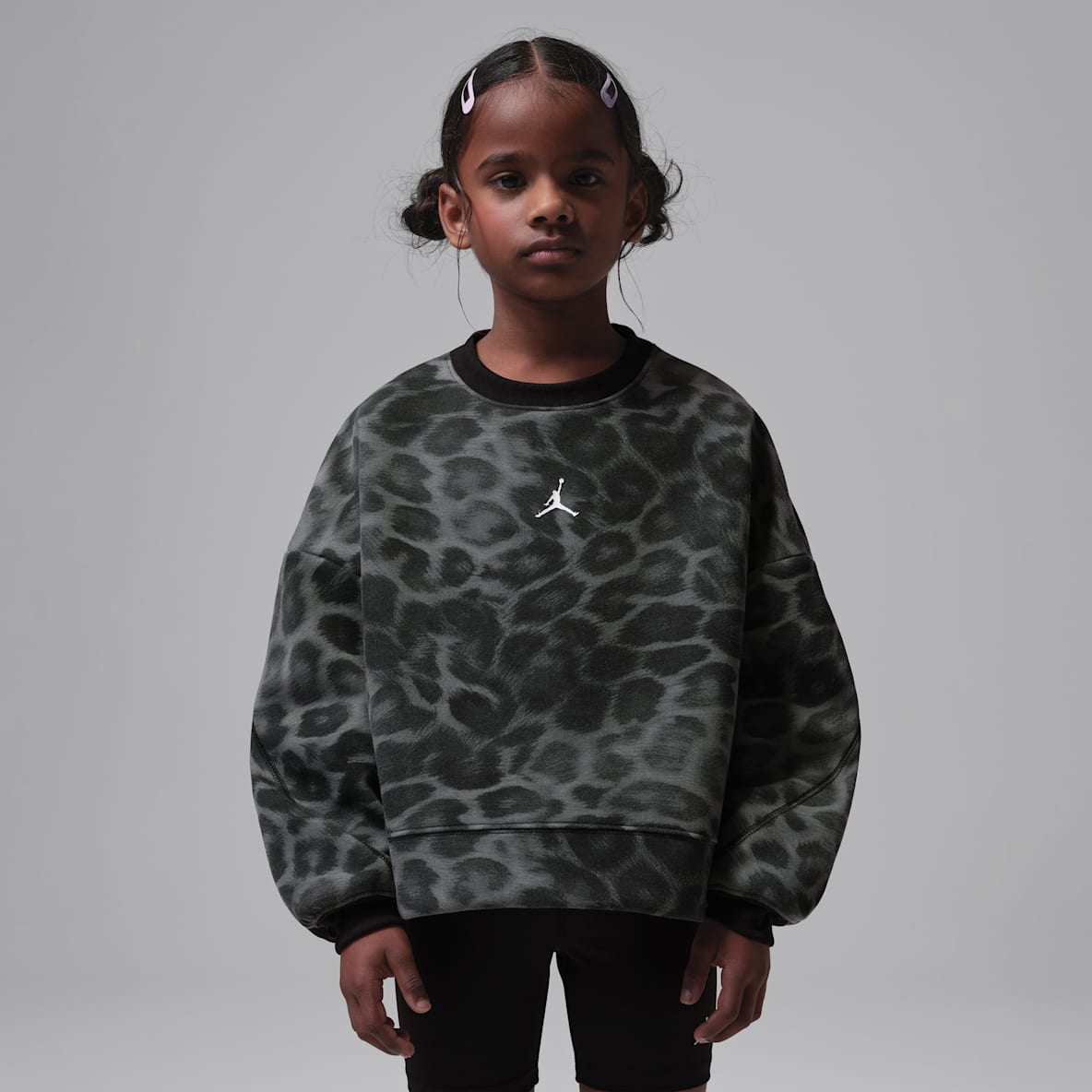 Jordan Perform Sport Little Kids' Dri-FIT Printed Crew