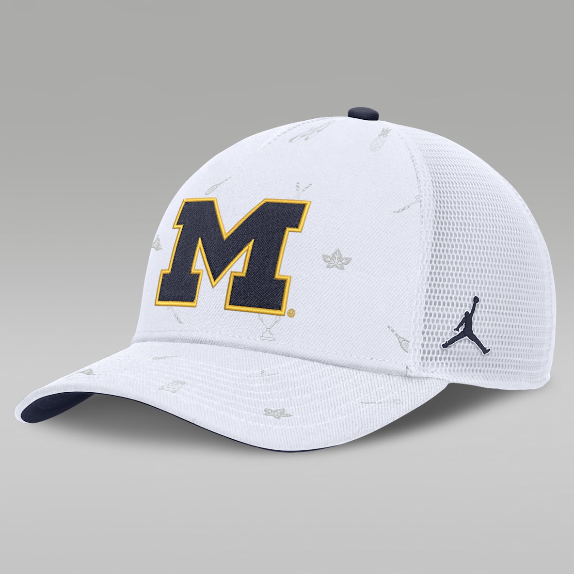Michigan Country Club Golfin' Rise Men's Jordan Brand College Trucker Adjustable Hat