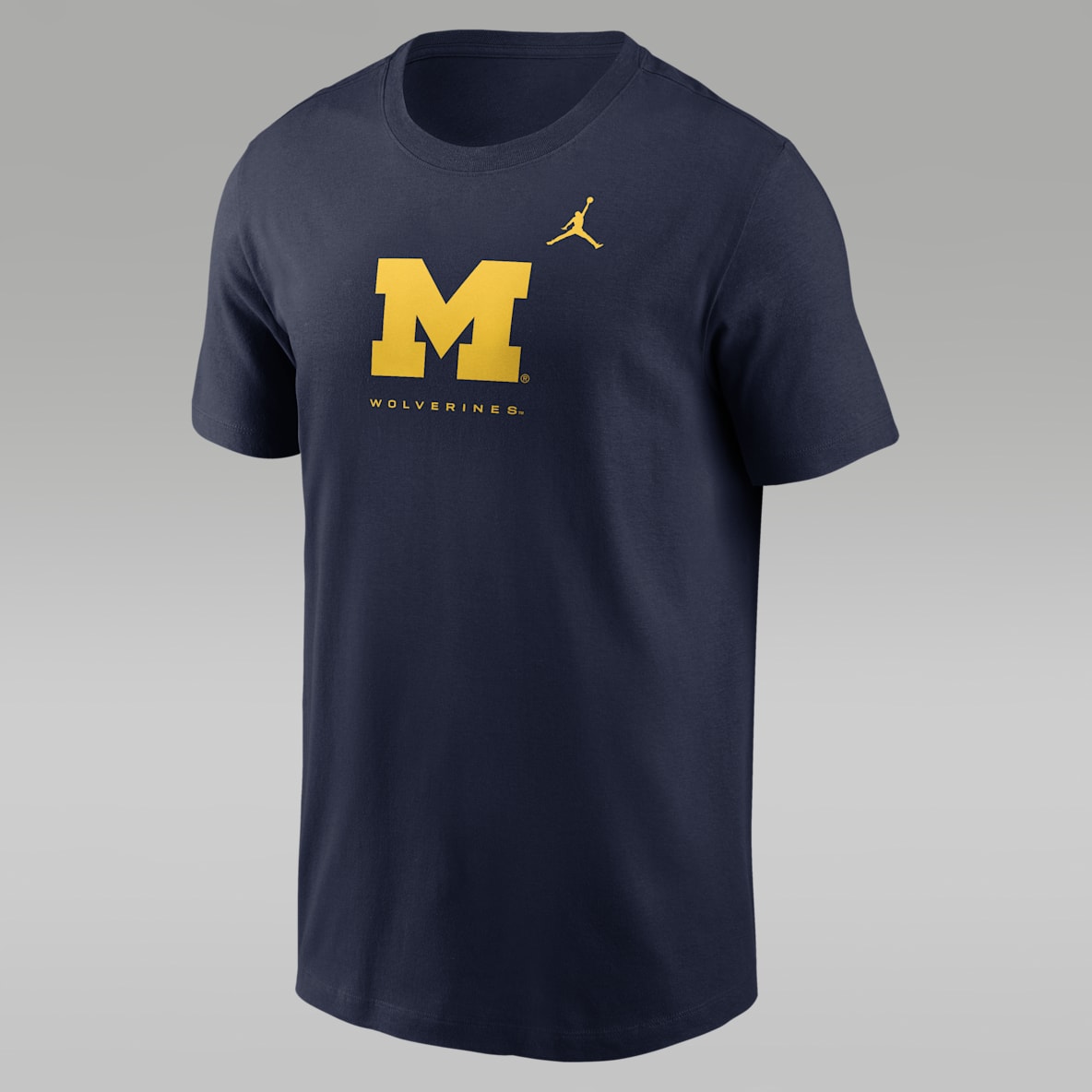 Michigan Courtside Men's Jordan Brand Dri-FIT College T-Shirt