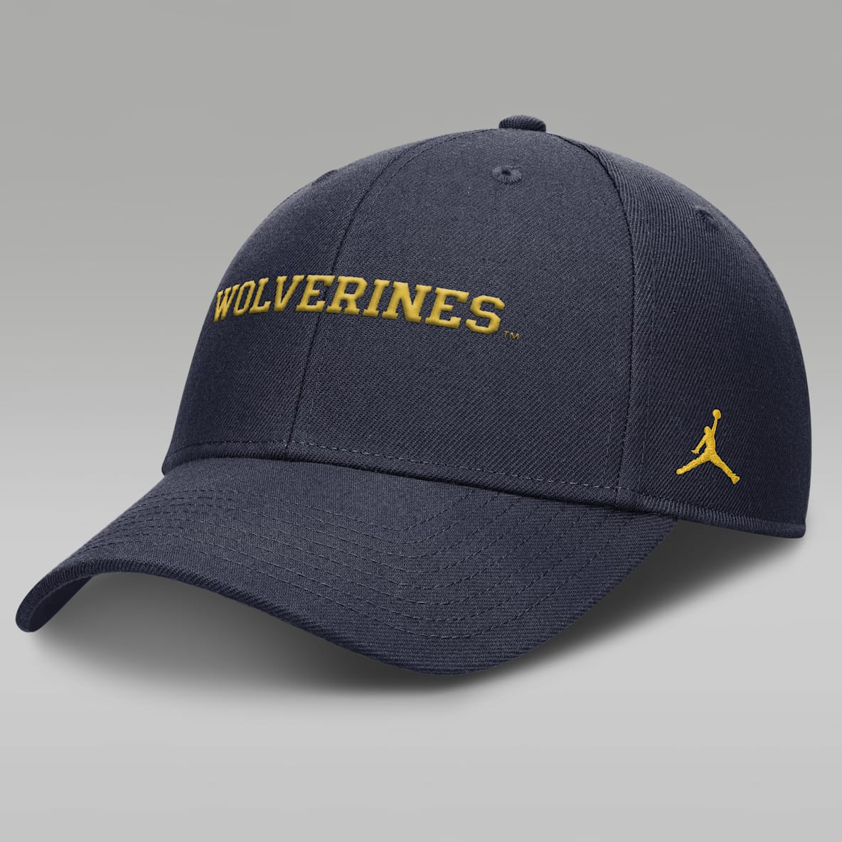 Michigan On-Field Rise Gameday Michigan On-Field Rise Gameday Men's Jordan Brand Dri-FIT College Trucker Adjustable Hat