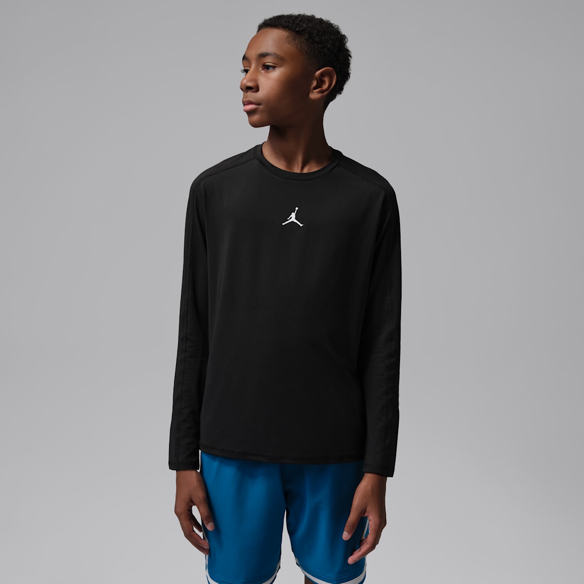 Jordan Big Kids' Dri-FIT Base Layer Top