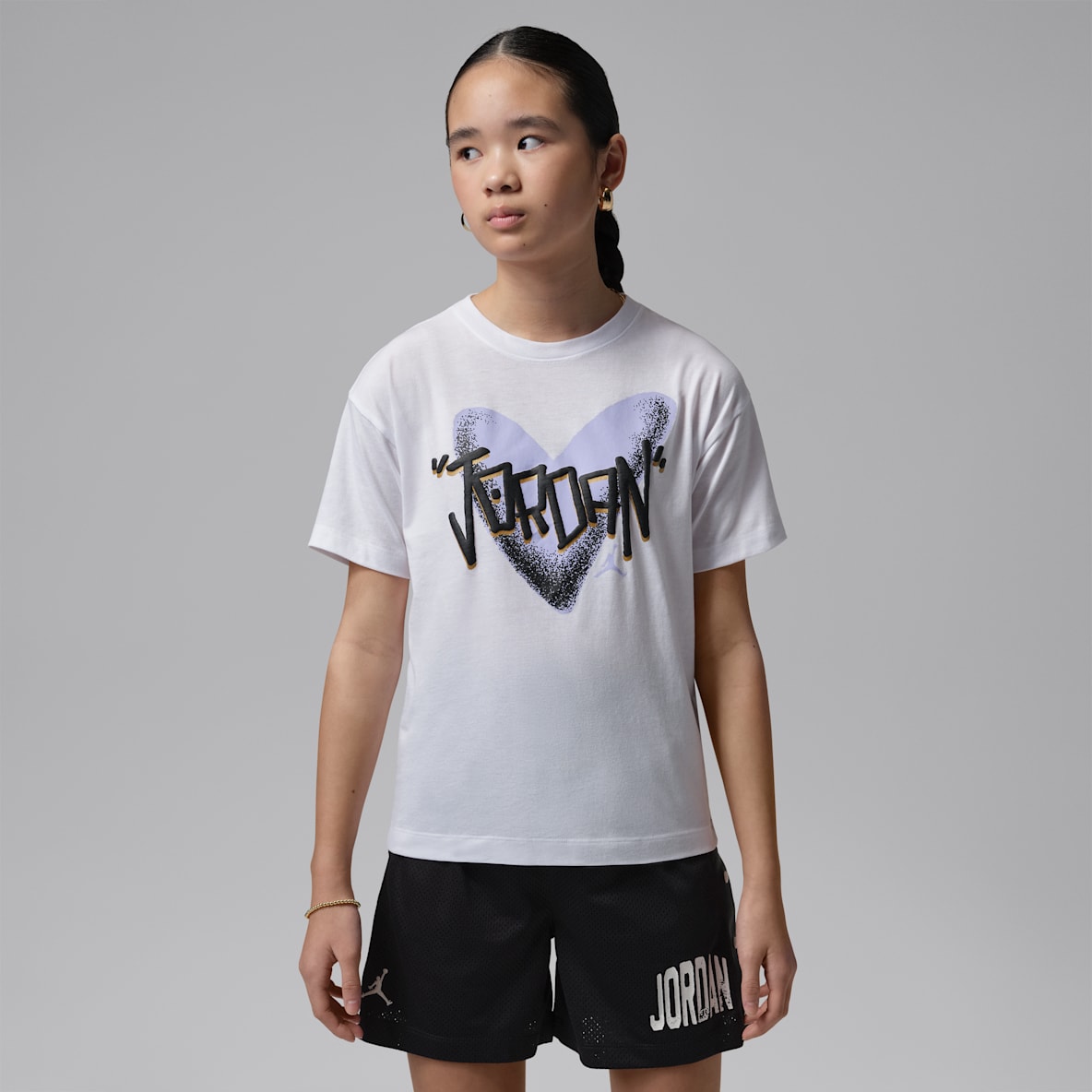 Jordan Big Kids' Heart Sketch T-Shirt