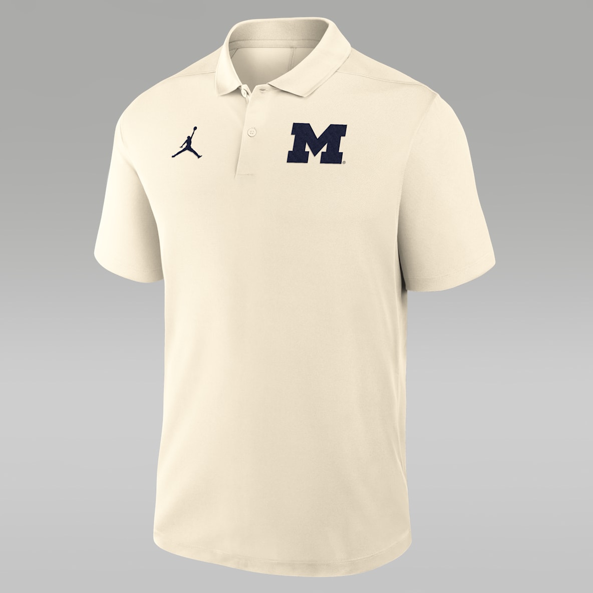 Michigan Victory Primary Logo Michigan Victory Primary Logo Men's Jordan Brand Dri-FIT College Polo