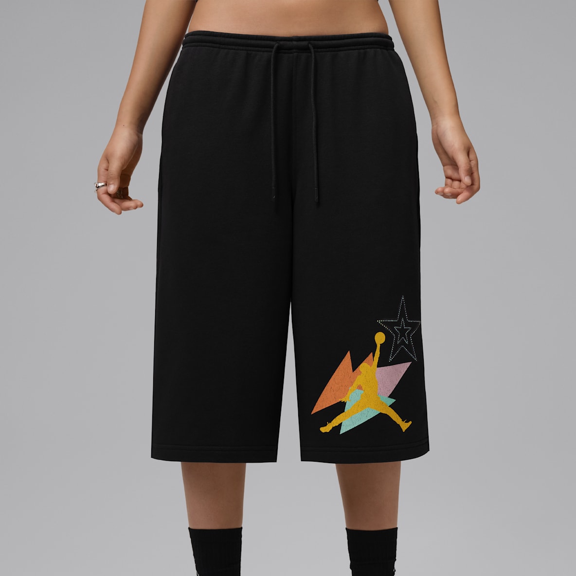 ジョーダン ブルックリン フリース ウィメンズ フレンチテリー ビッグ ショートパンツ