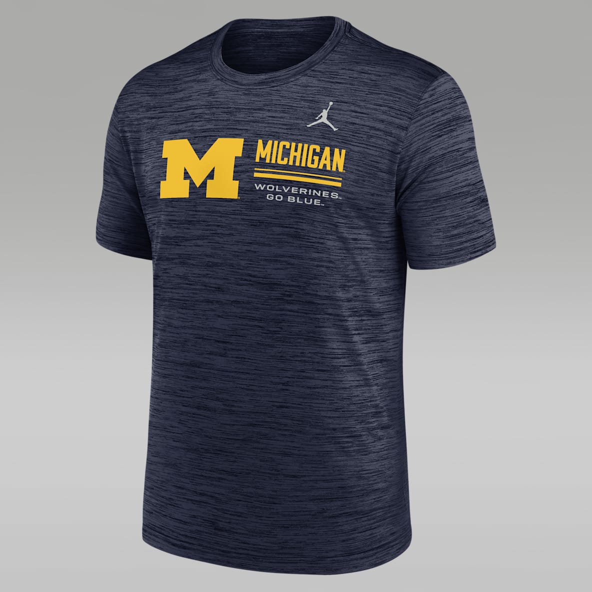Michigan Sideline Velocity Men's Jordan Brand Dri-FIT College T-Shirt
