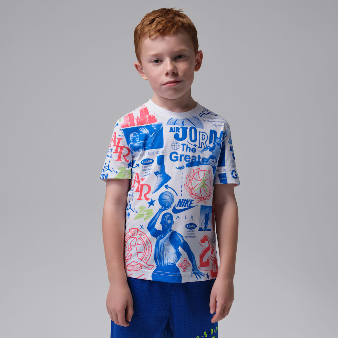 Jordan Little Kids' Billboard Printed T-Shirt