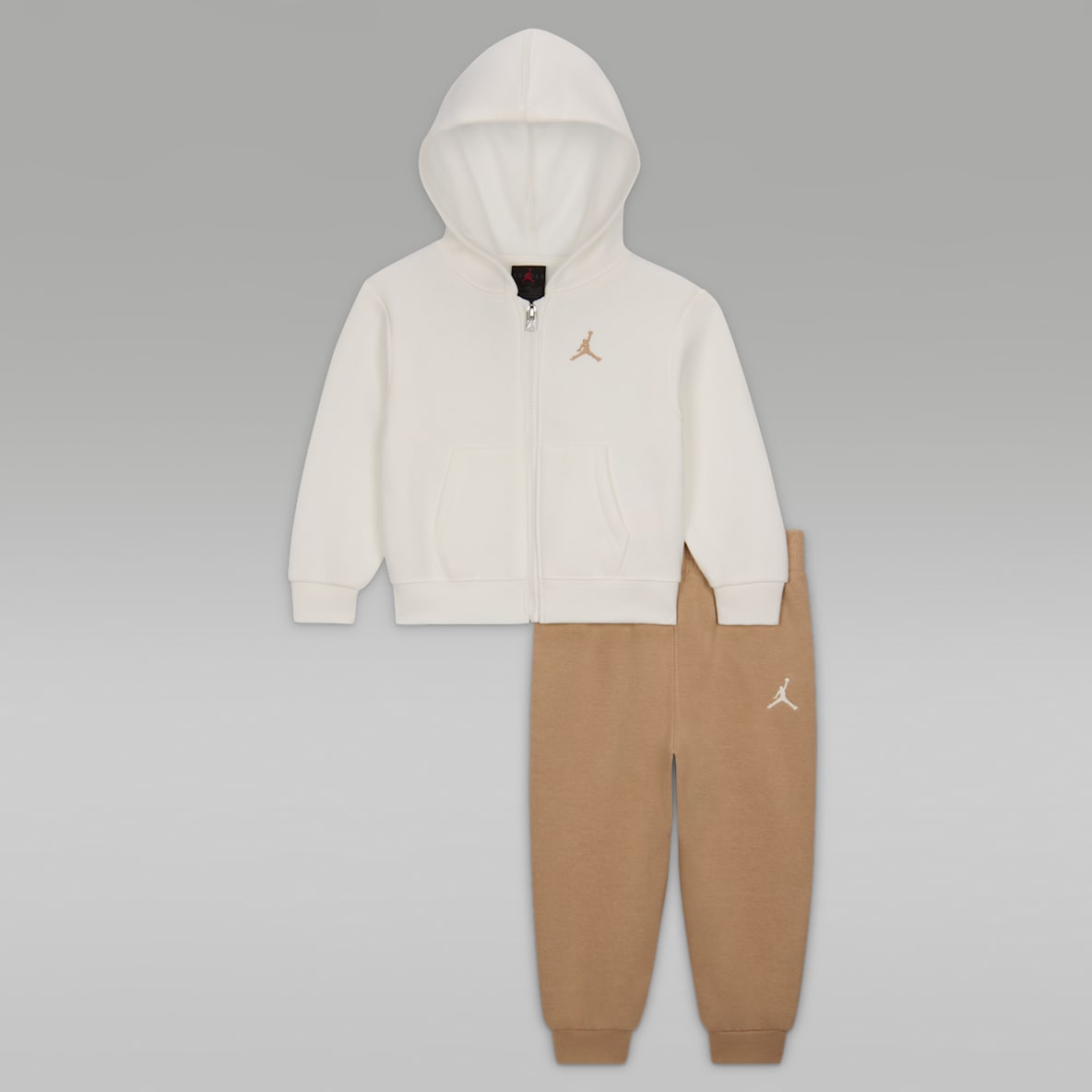 Jordan Brooklyn Fleece Baby (12–24M) 2-Piece Full-Zip Hoodie Set