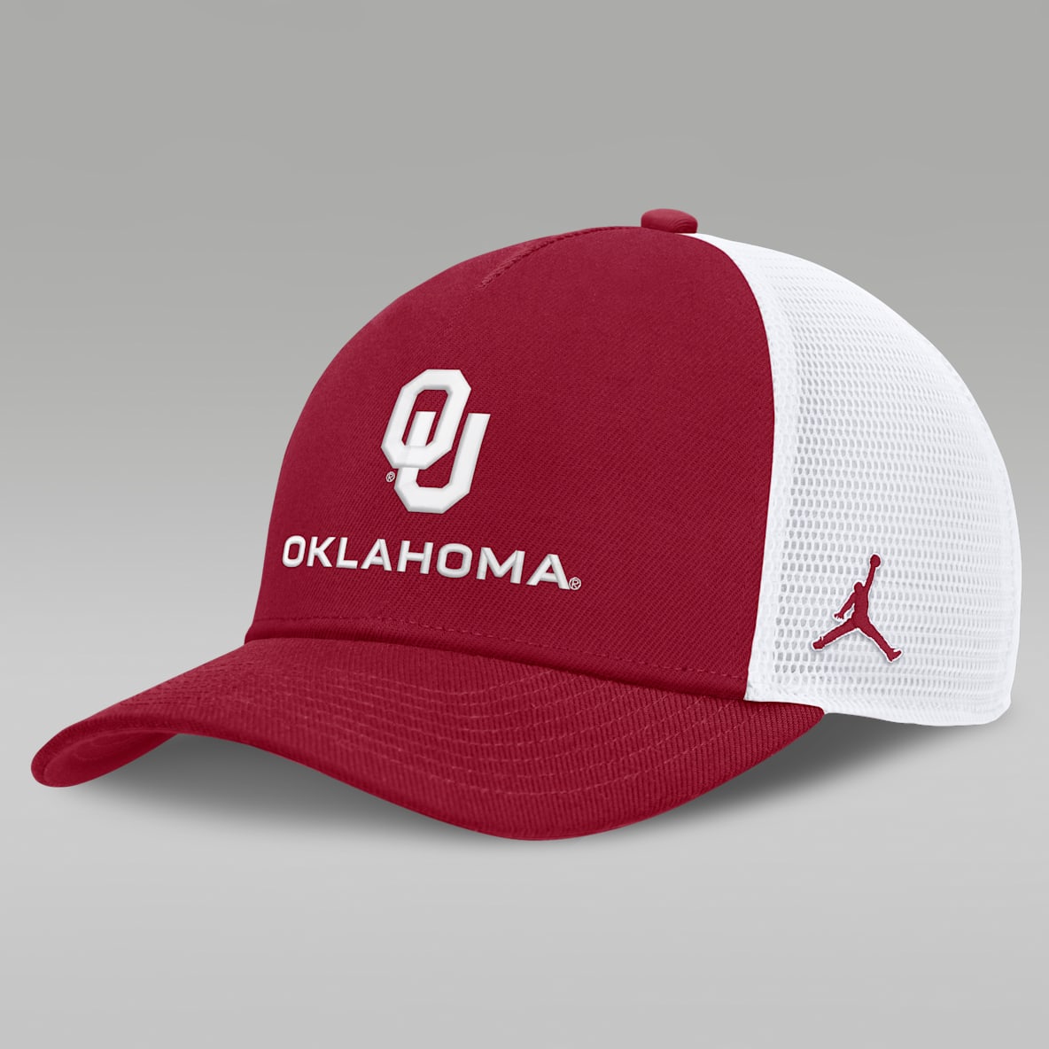 Oklahoma Sideline Rise Gameday Men's Jordan Brand College Trucker Adjustable Hat