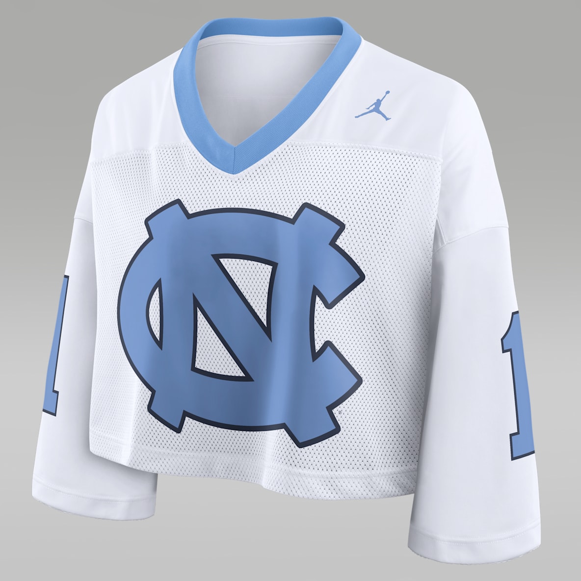 North Carolina Logo Women's Jordan Brand Dri-FIT College Cropped Jersey