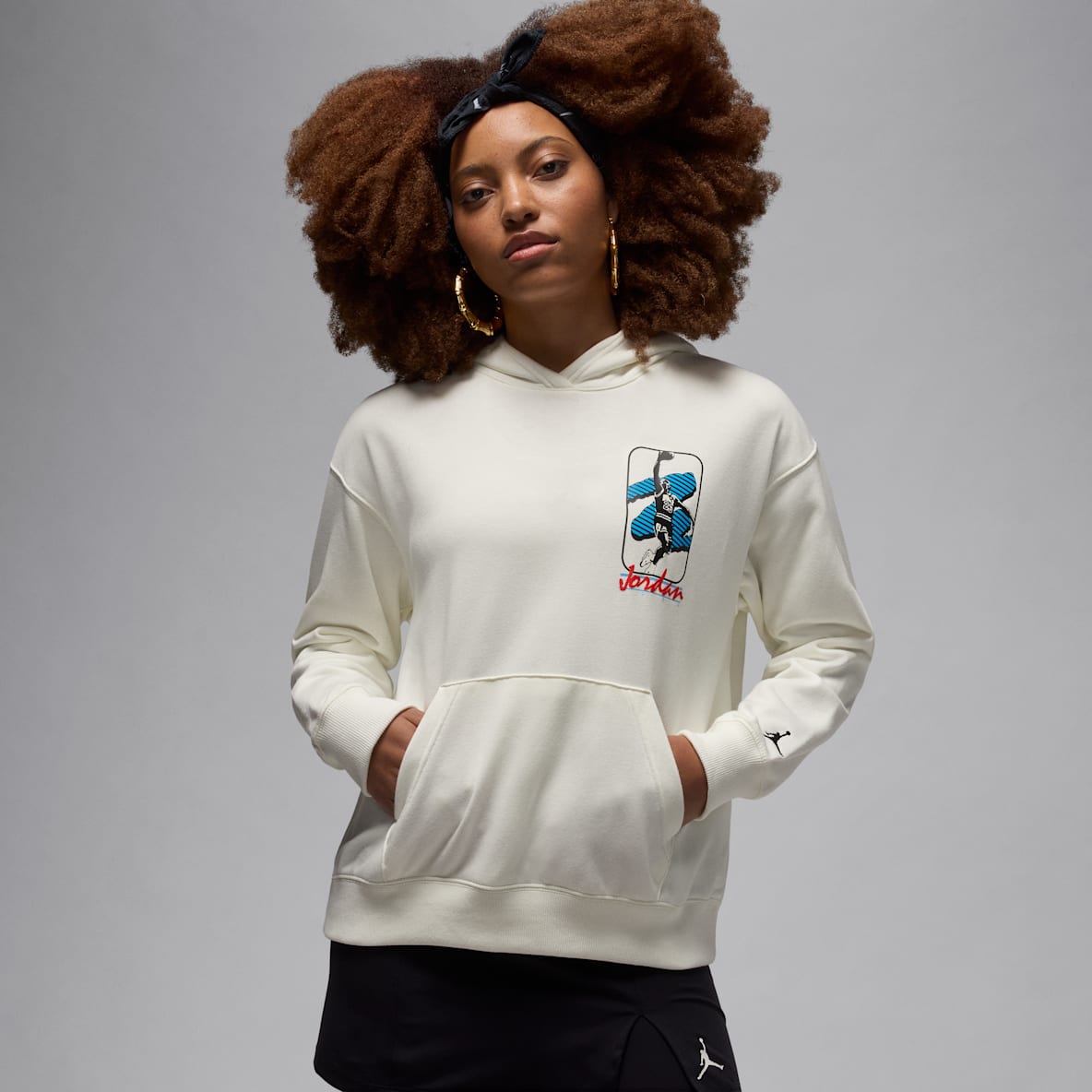 Jordan Brooklyn Fleece Jordan Brooklyn Fleece Sudadera con gorro sin cierre para mujer
