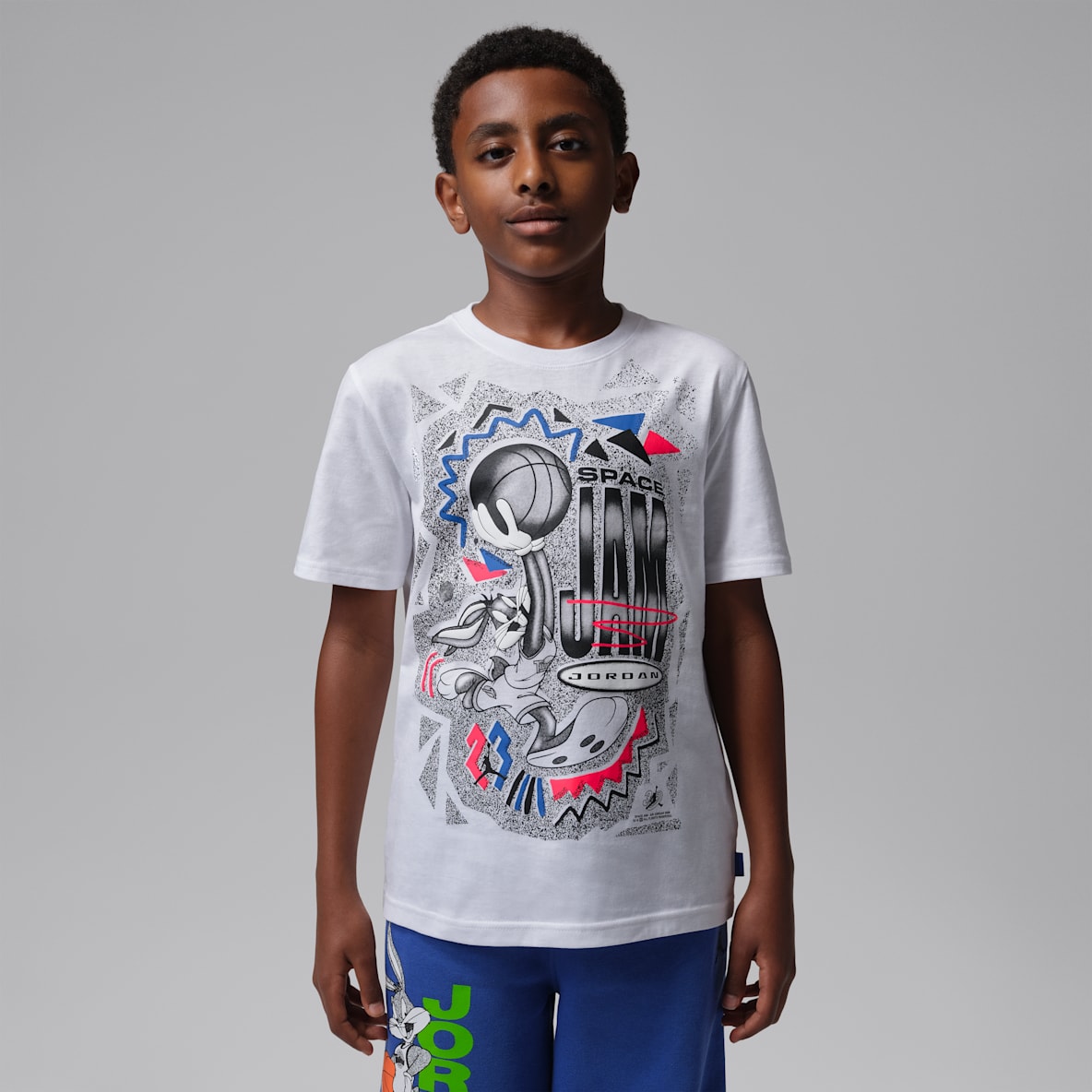 Jordan Samarreta amb elements gràfics Space Jam Sketch - Nen/a