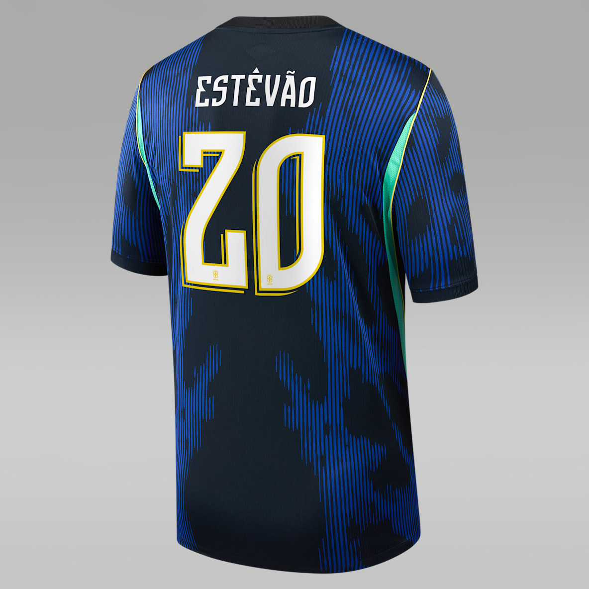 Estêvão Brazil National Team 2026 Stadium Away Men's Nike Dri-FIT Soccer Jersey