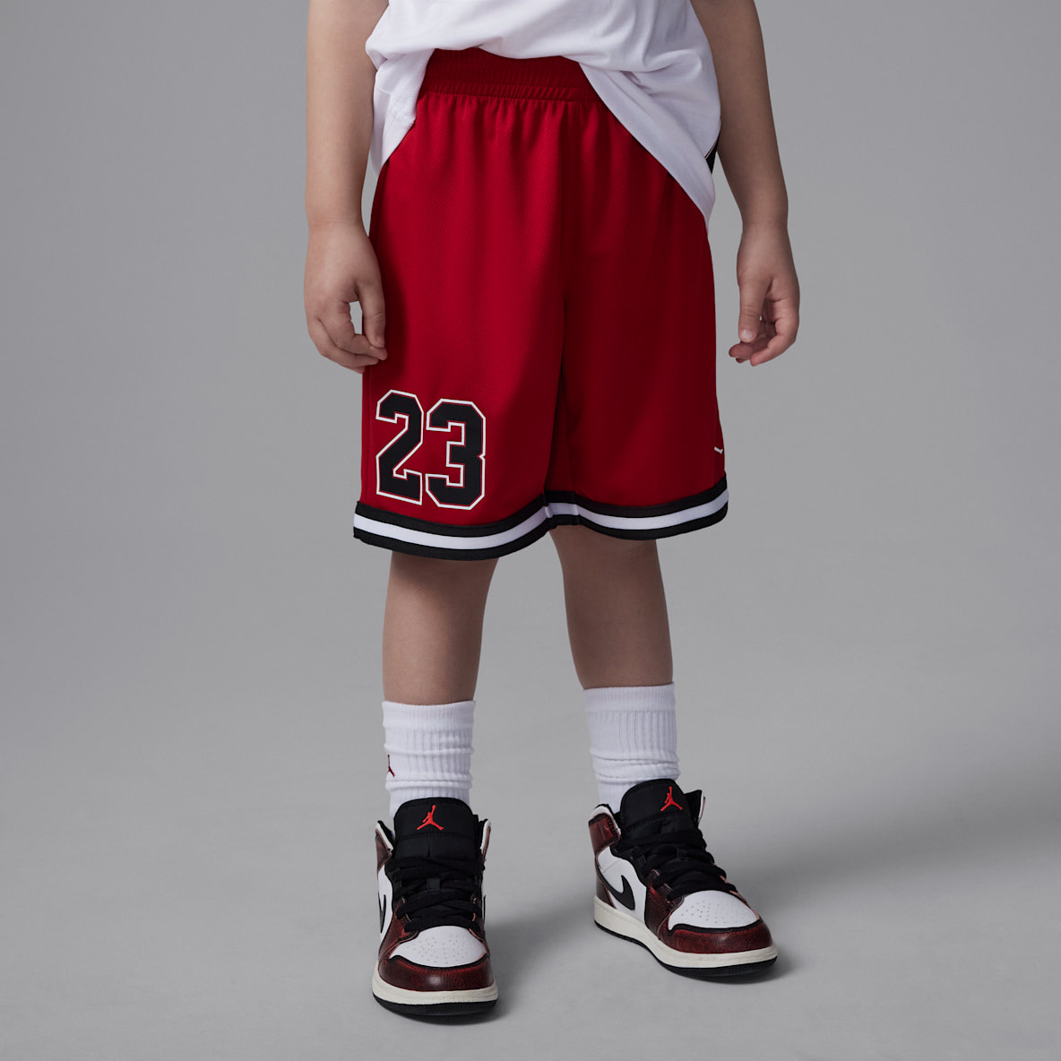 Jordan Jordan Little Kids' Playoff 2-Piece Mesh Shorts Set