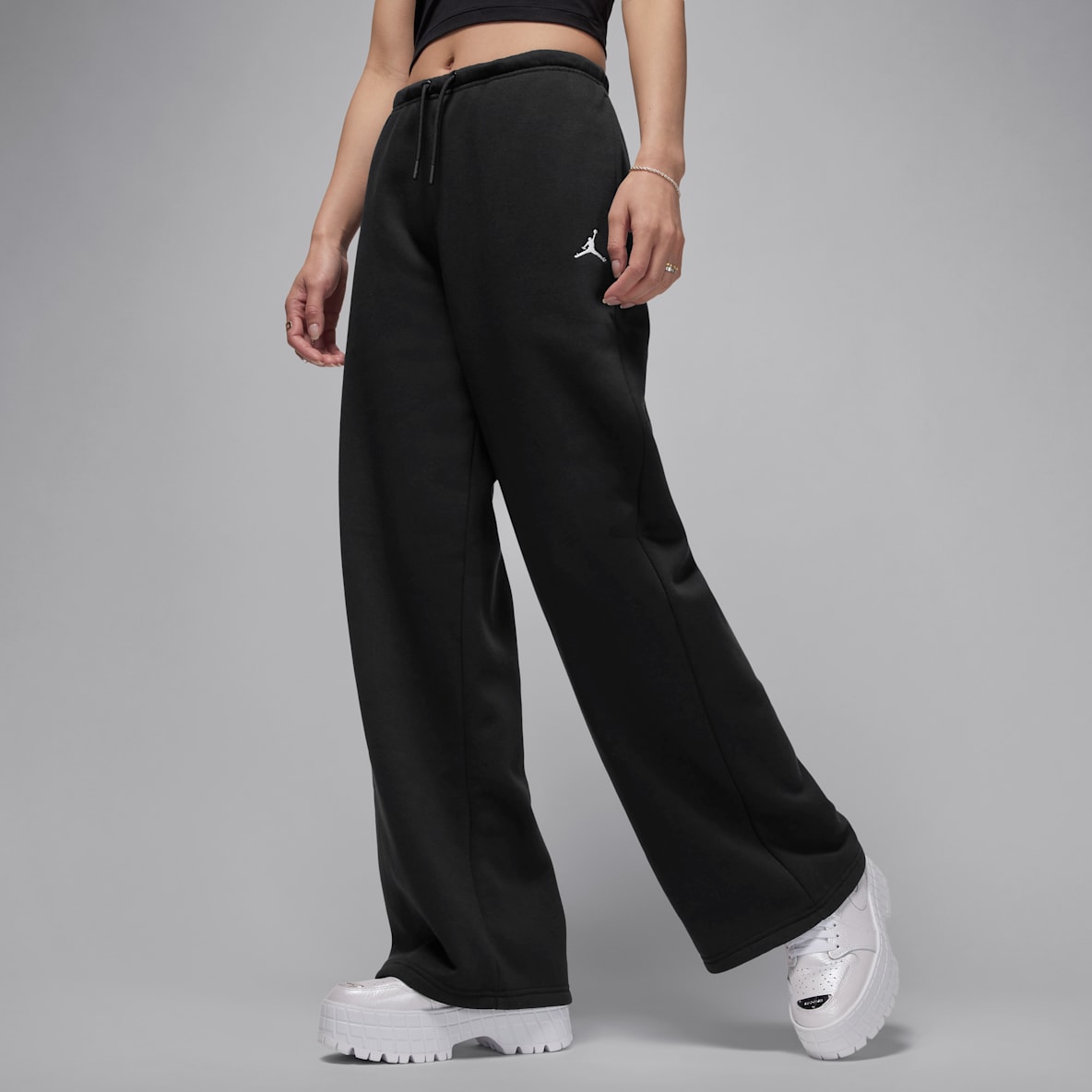 Jordan Brooklyn Fleece Jordan Brooklyn Fleece Hose mit offenem Saum (Damen)
