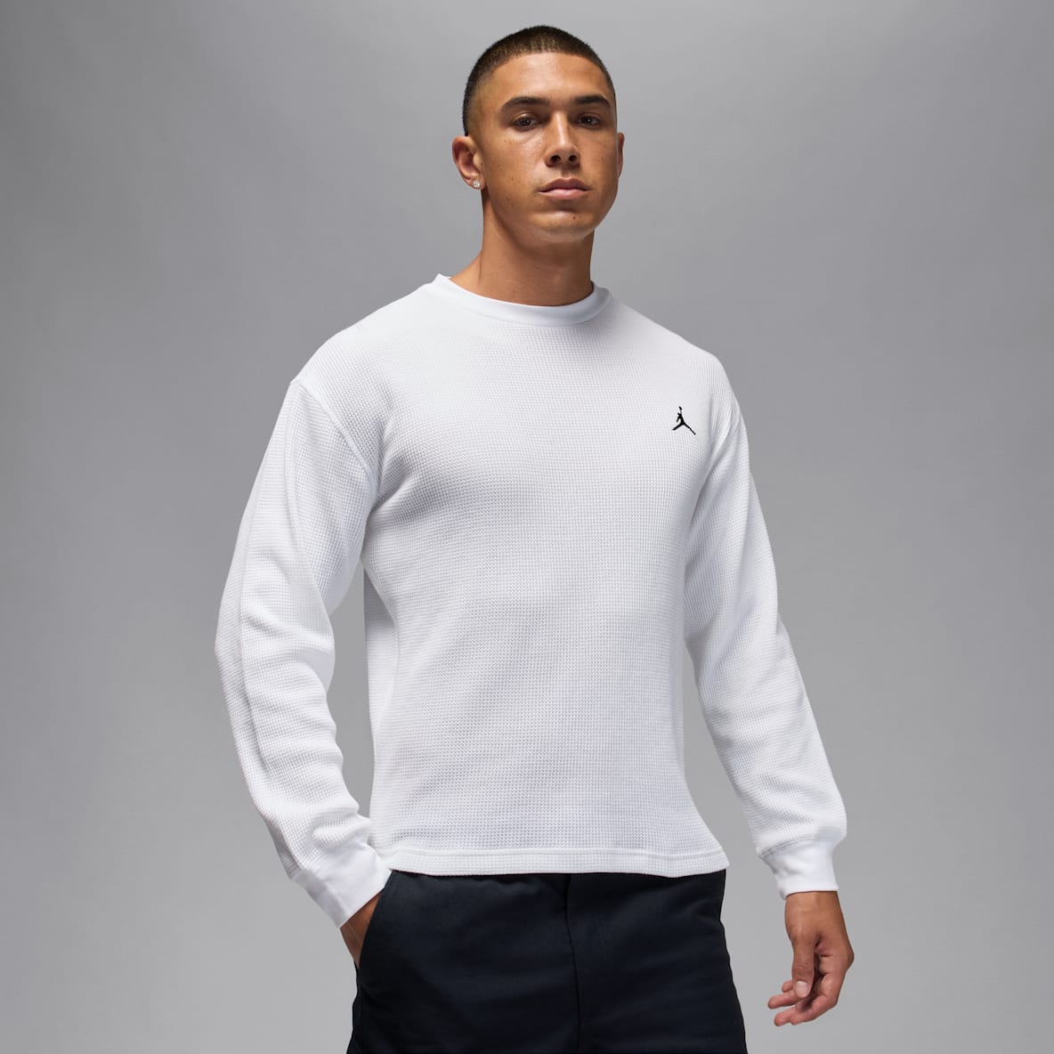 Jordan Flight Mountainside Jordan Flight Mountainside Camisola de manga comprida em padrão de waffle para homem