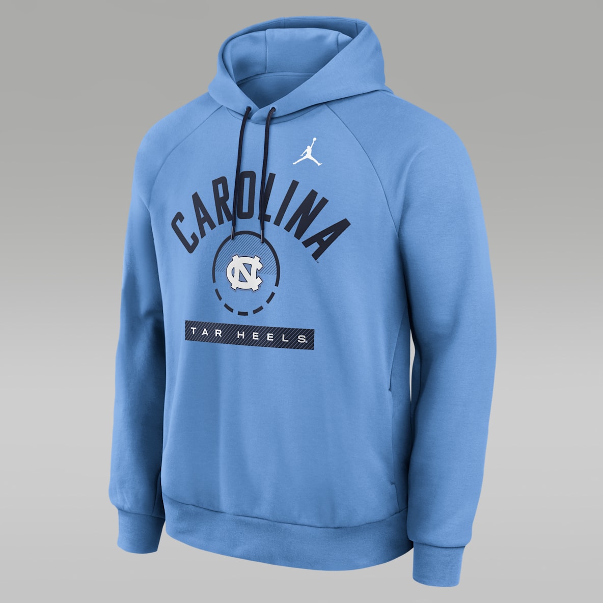 North Carolina Courtside Men's Jordan Brand Dri-FIT College Pullover Hoodie