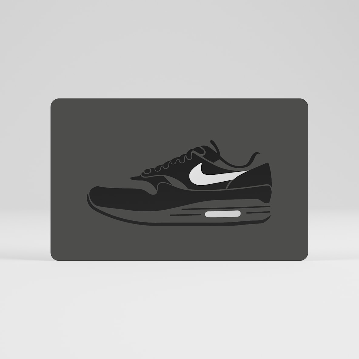 Nike Gift Card Mailed in a Mini Nike Shoebox