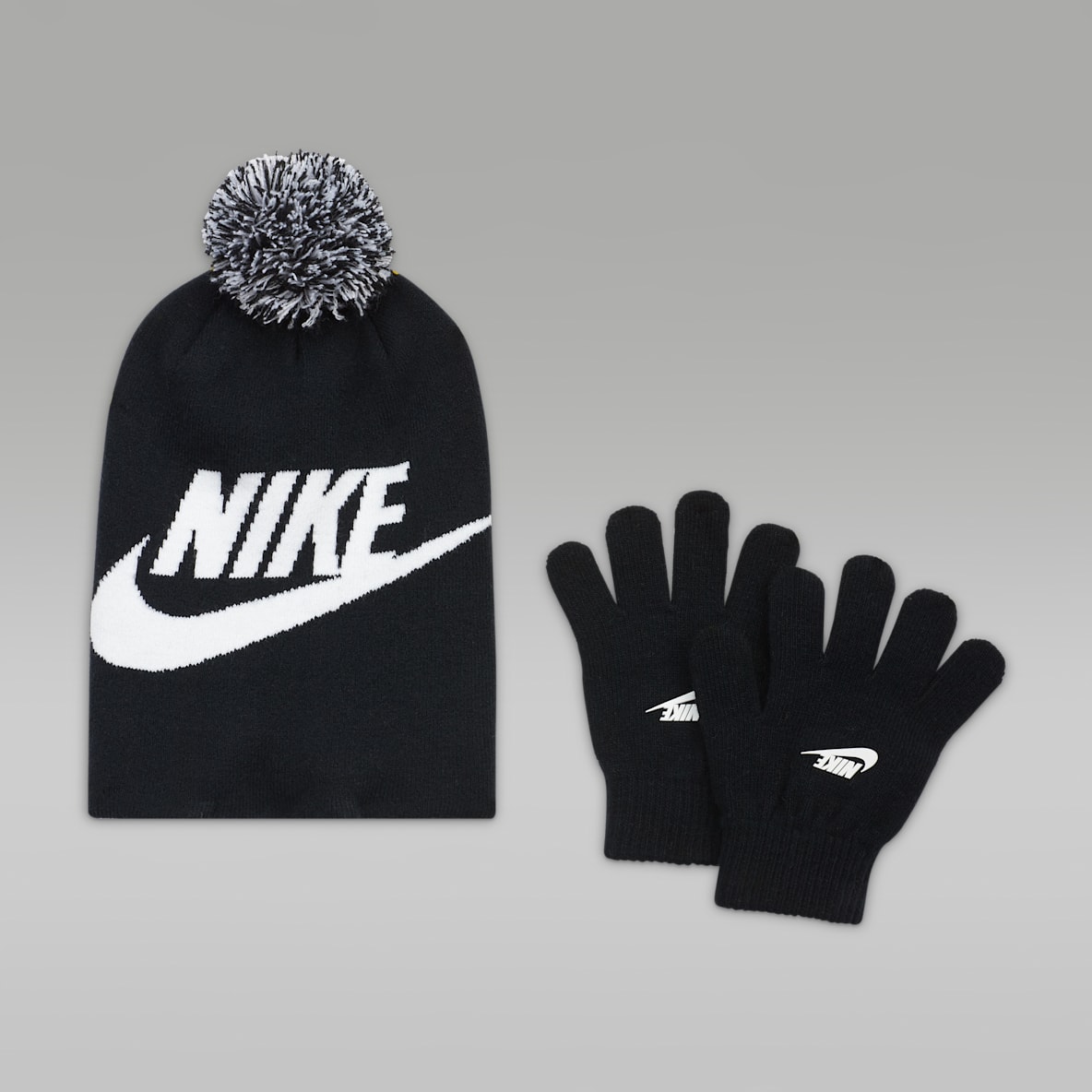 Nike Nike Big Kids' Beanie and Gloves Box Set