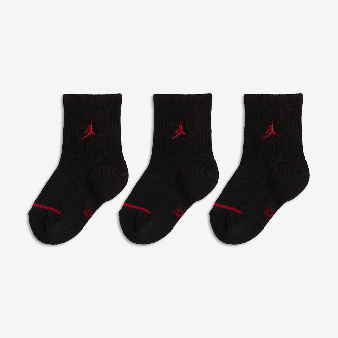 Jordan Jumpman Jordan Jumpman Little Kids' Cushioned Crew Socks (3 Pairs)