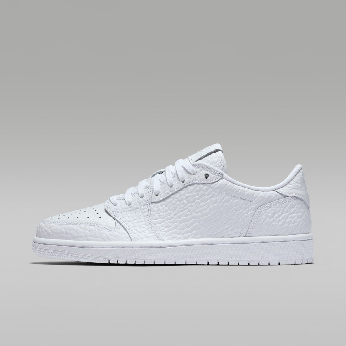 Air Jordan 1 Retro Low Men's No-Swoosh Shoes