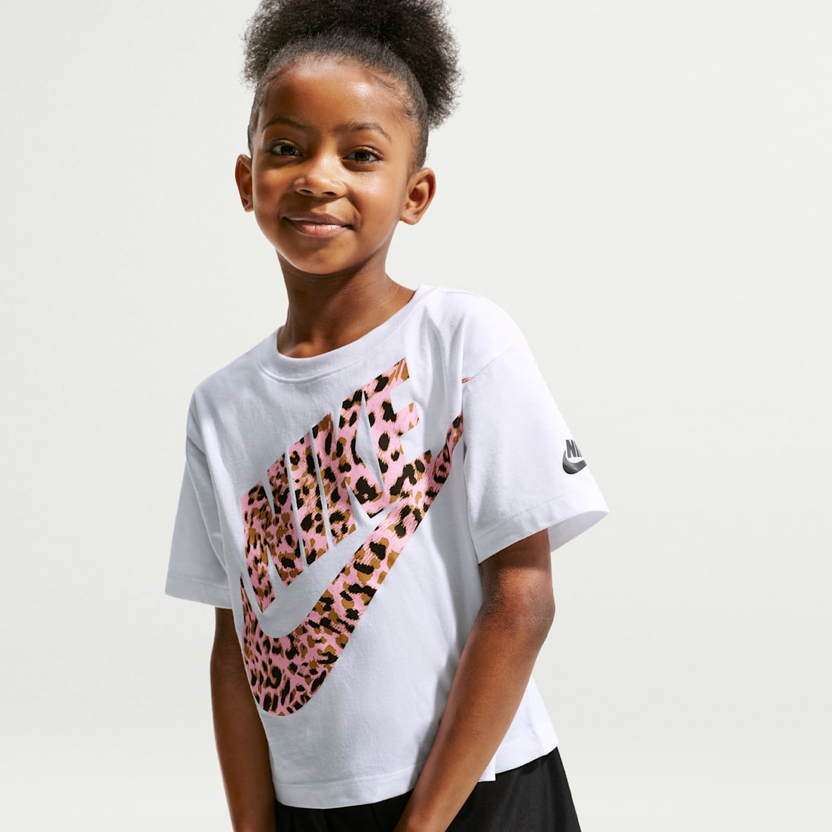 Nike T-shirt med dyreprint til mindre børn