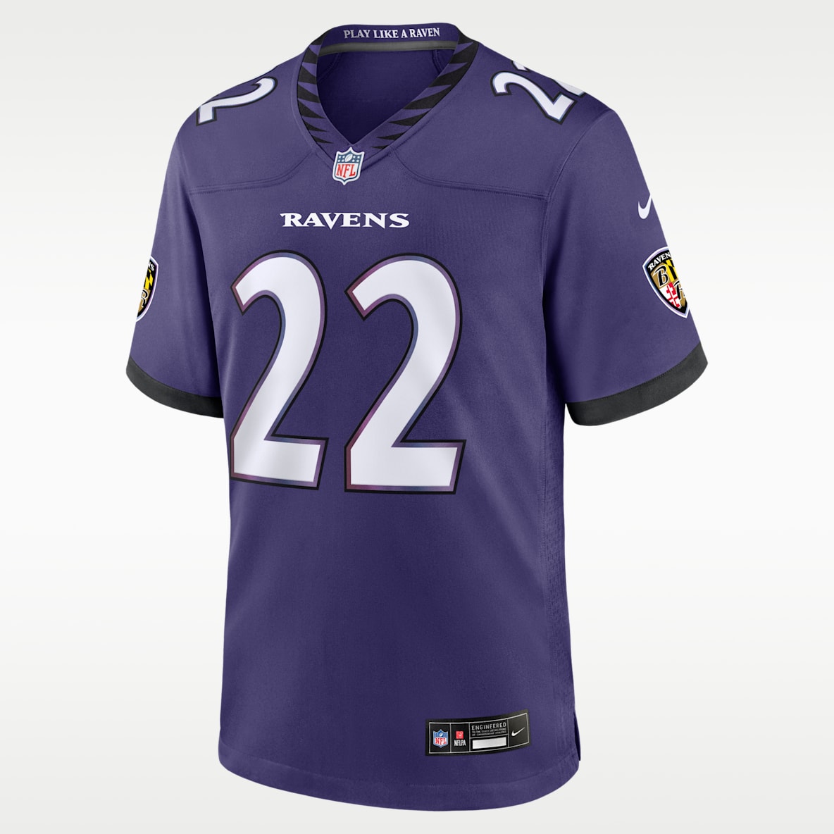 Derrick Henry Baltimore Ravens Jersey Nike de la NFL Game para hombre