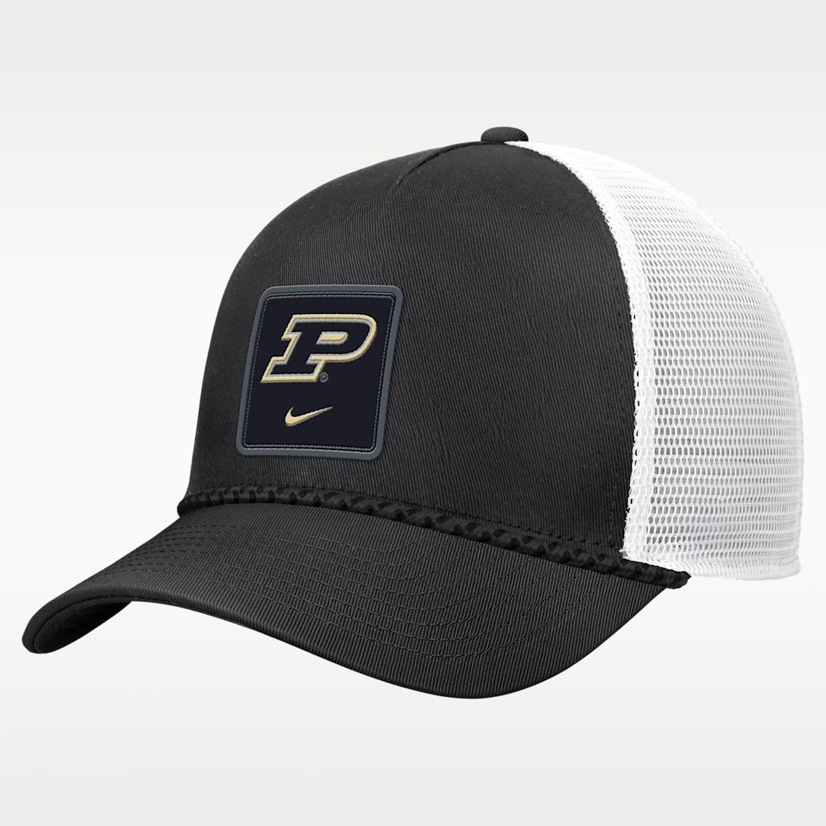 Purdue Sideline Rope Men's Nike College Trucker Adjustable Hat