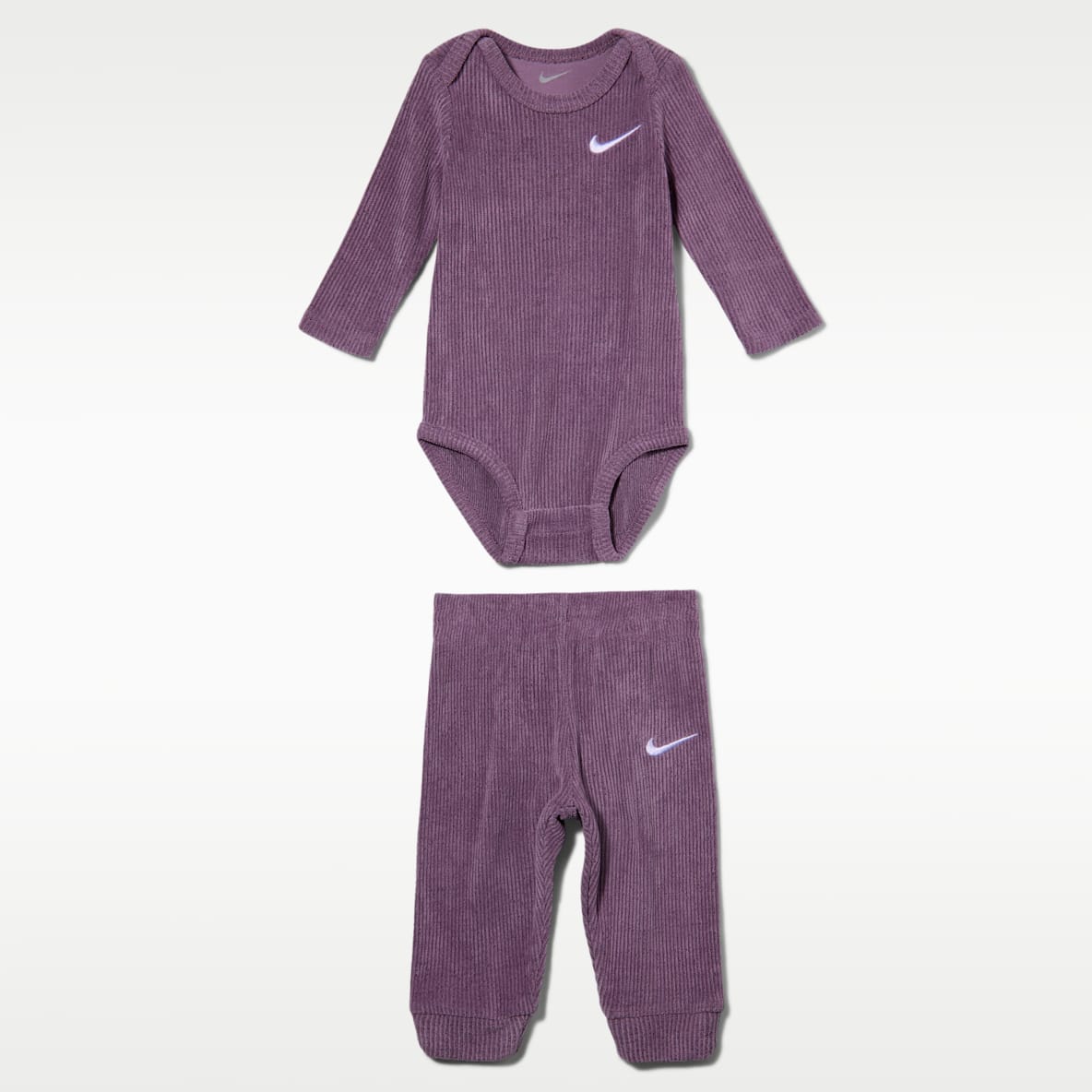Nike Baby Essentials Conjunto de pants y mono de manga larga para bebé (0 a 6 meses)
