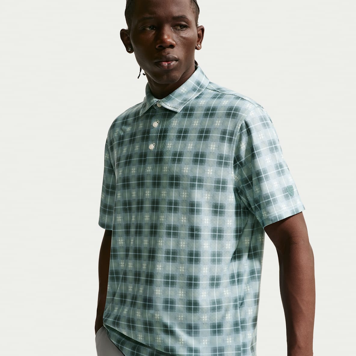 Nike Tailored Performance Tartan Polo da golf Dri-FIT – Uomo
