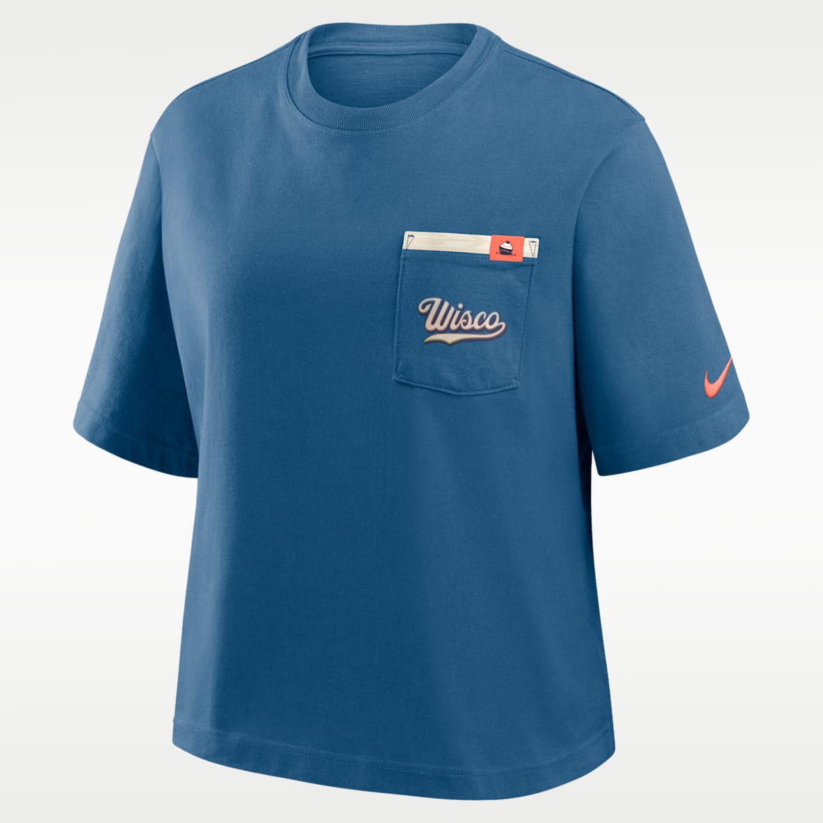 Milwaukee Brewers City Connect Pocket Boxy Women's Nike MLB T-Shirt