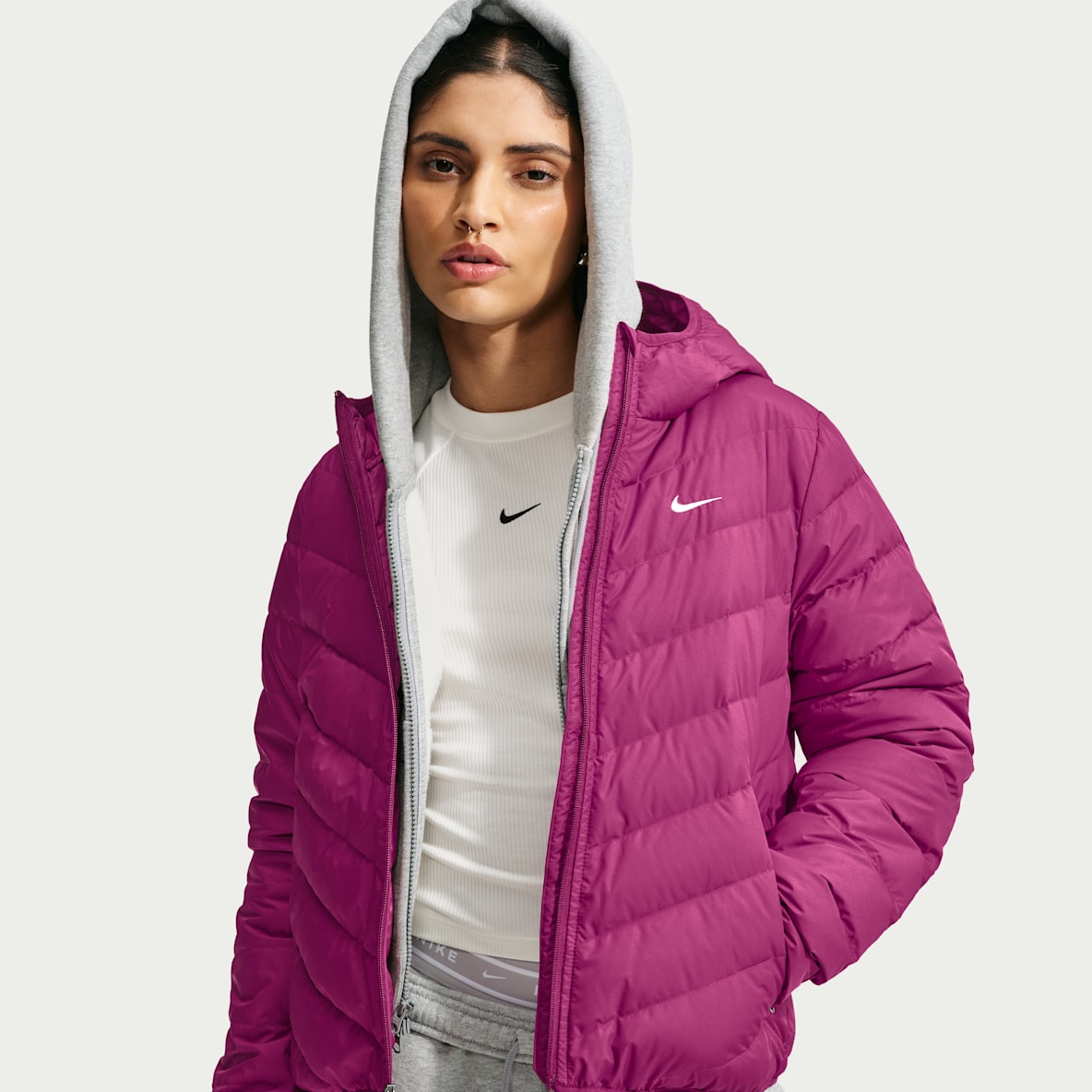 Nike Sportswear Windpuffer Women's Therma-FIT Hooded Down Jacket