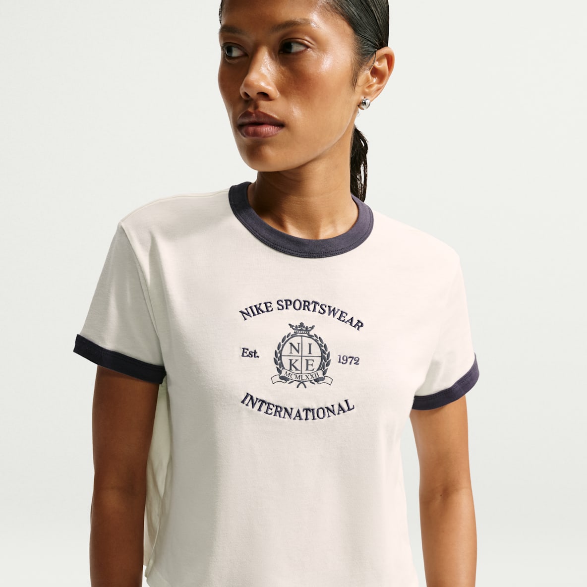 Nike Sportswear Ringer T-skjorte til dame