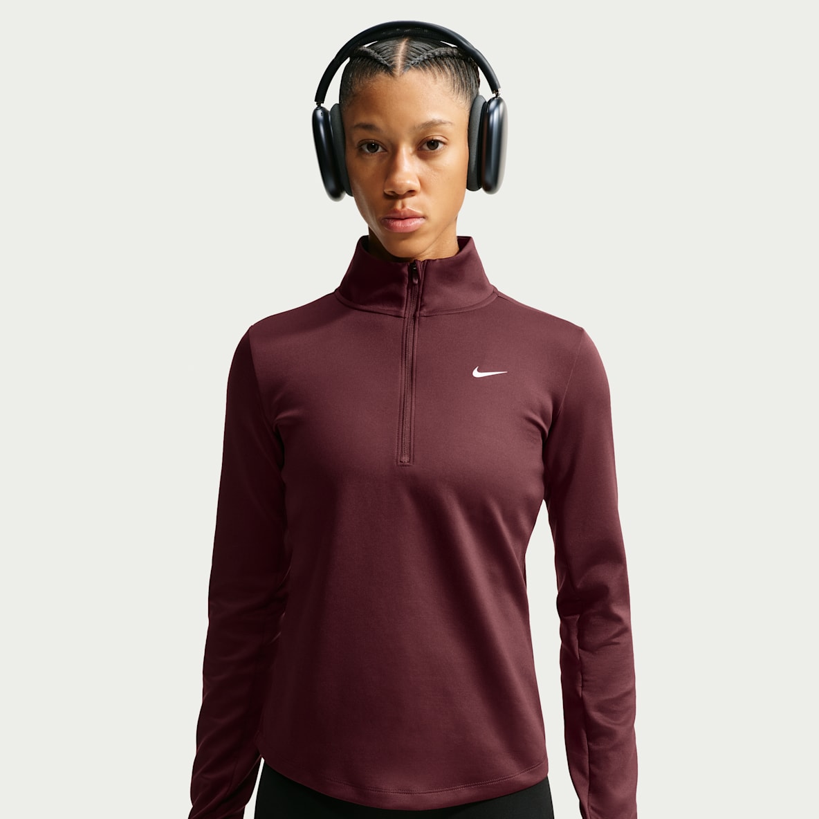 Nike One Women's Therma-FIT 1/2-Zip Mid Layer
