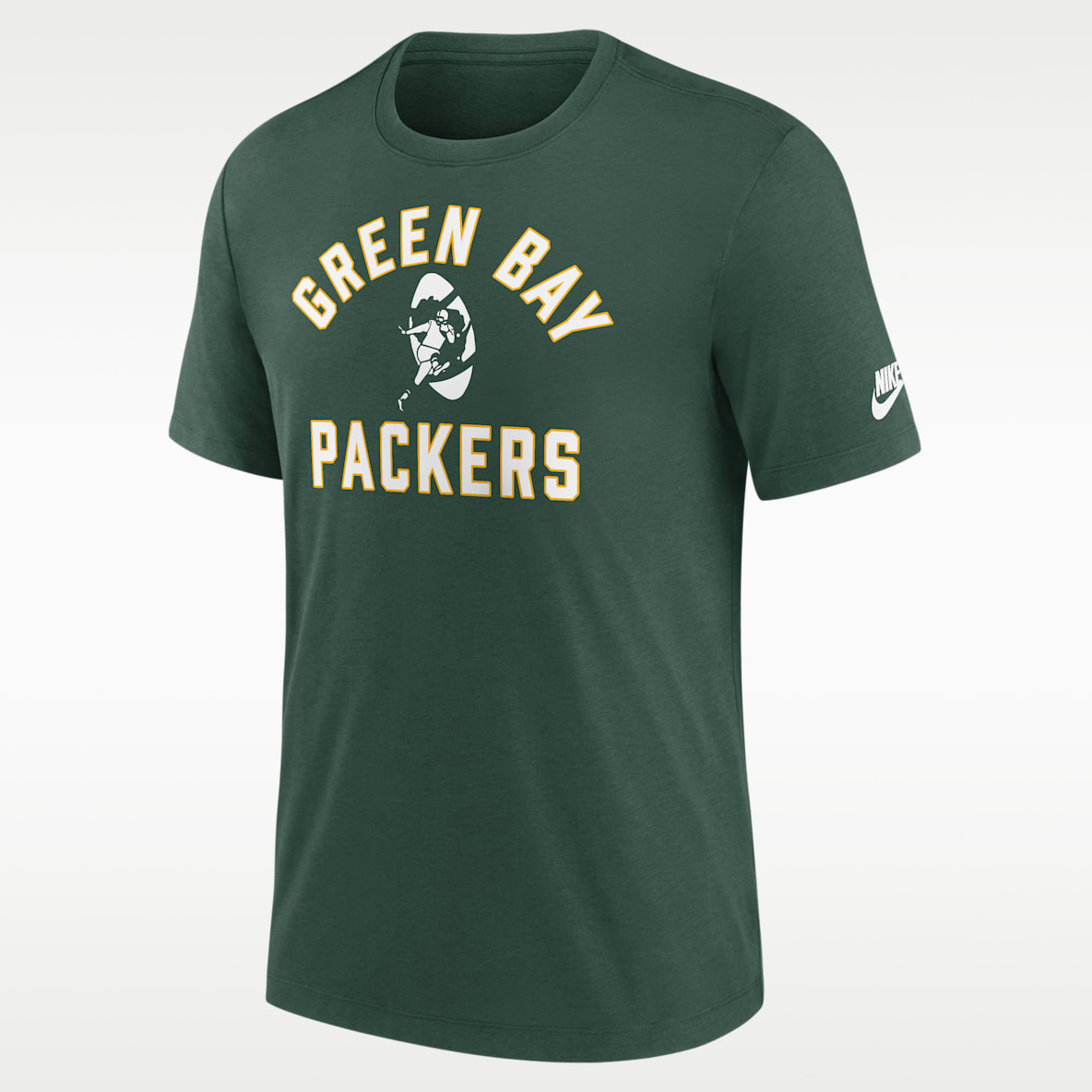 Green Bay Packers Favorable Timeline Playera Nike de la NFL para hombre