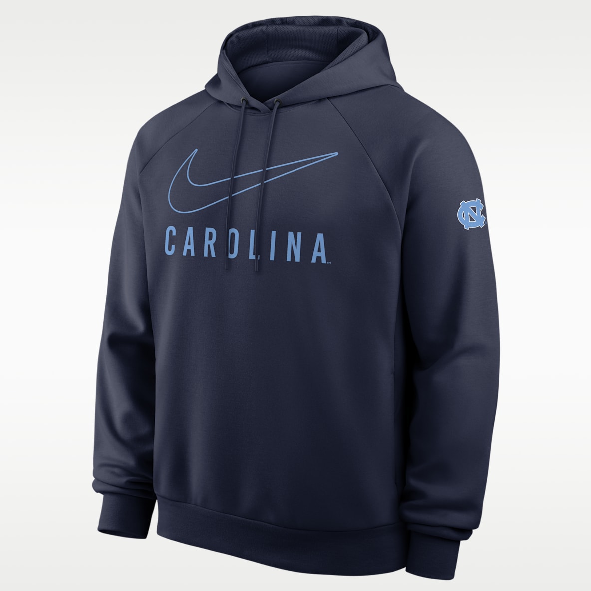 North Carolina Premium Performance Men's Nike Dri-FIT College Pullover Hoodie