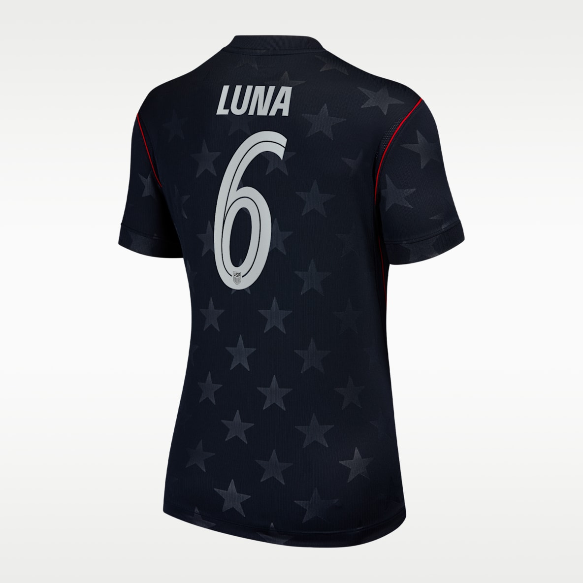 Diego Luna del USMNT visitante 2026 Stadium Jersey de fútbol Nike Dri-FIT para mujer