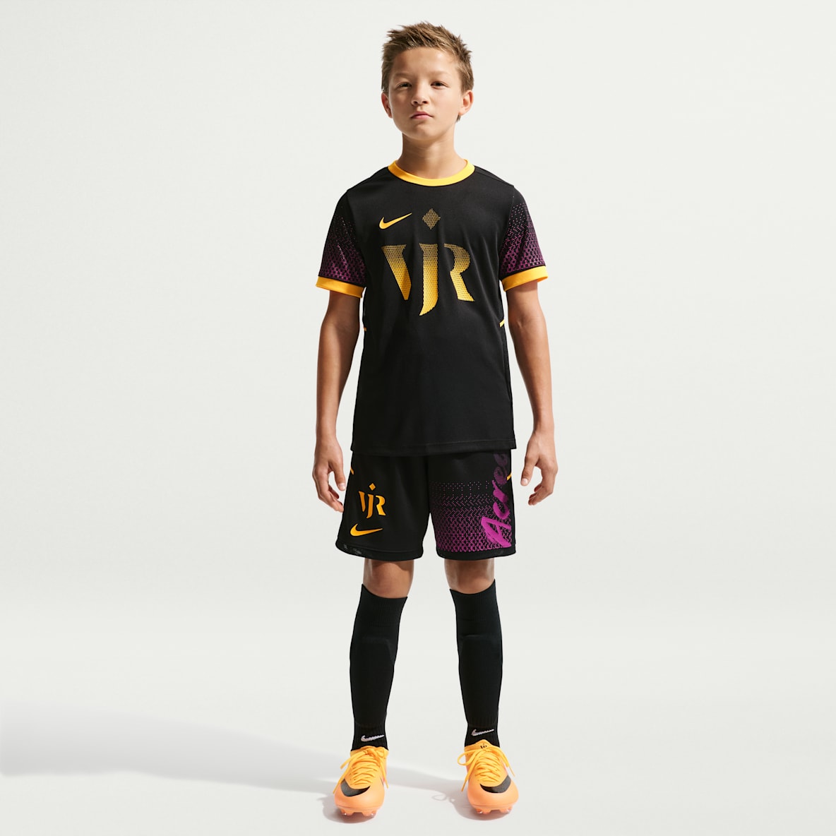Vini Jr. Academy Big Kids' Nike Dri-FIT Soccer Shorts