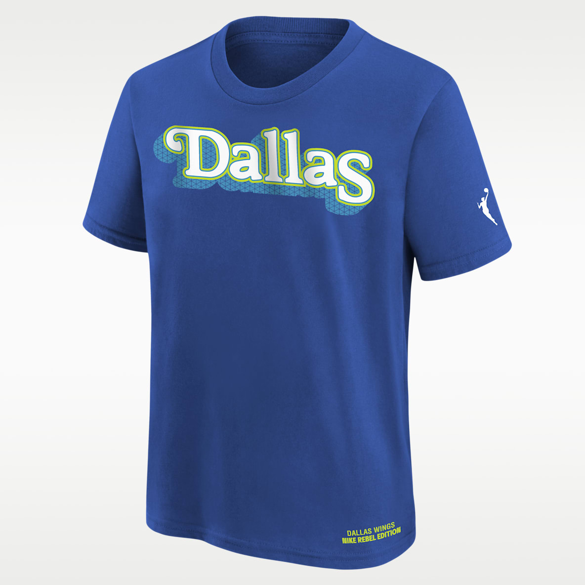 Dallas Wings Rebel Edition Big Kids' Nike WNBA T-Shirt