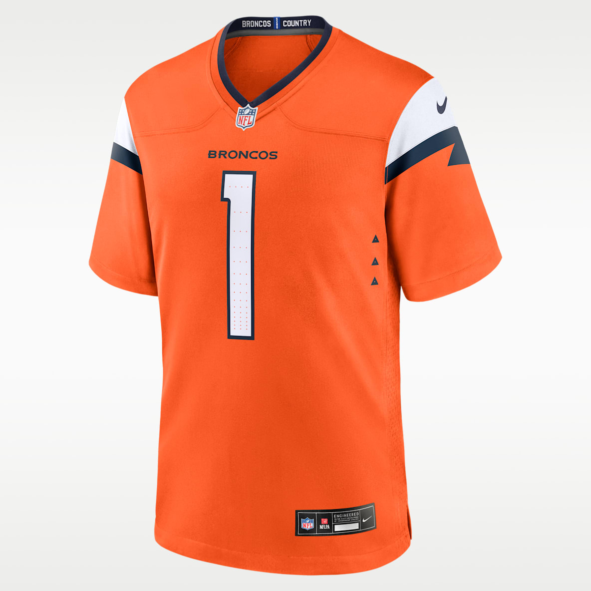 Bo Nix Denver Broncos Nike NFL Game American Football-Trikot (Herren)