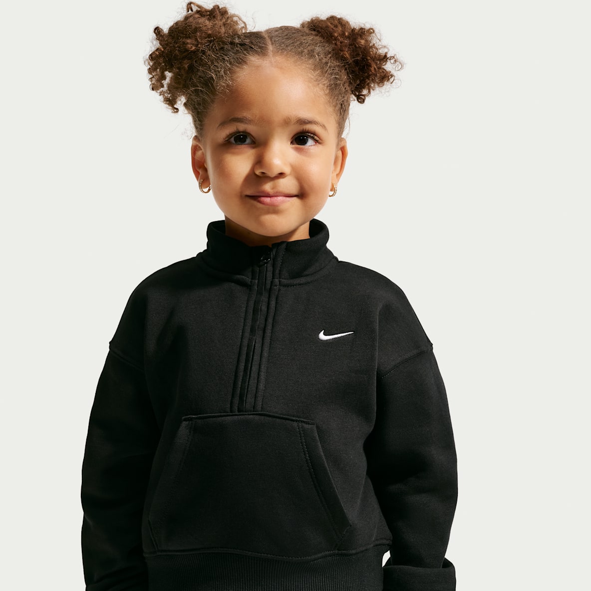Nike Sportswear Toddler Studio Fleece Half-Zip and Pants Set