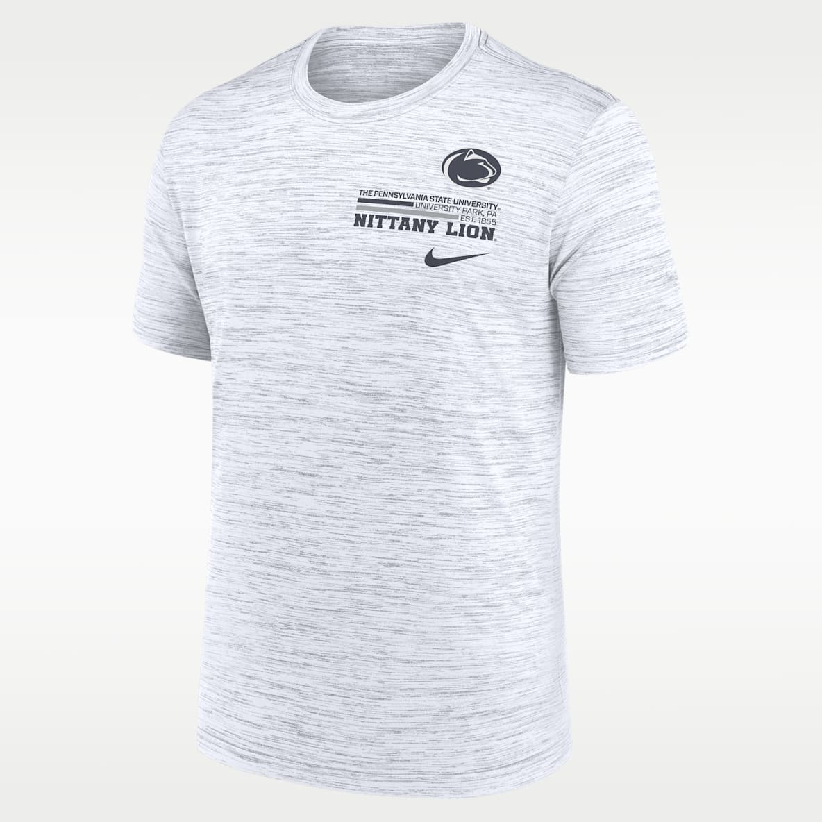 Penn State Campus Chest Stack Velocity Men's Nike Dri-FIT College T-Shirt