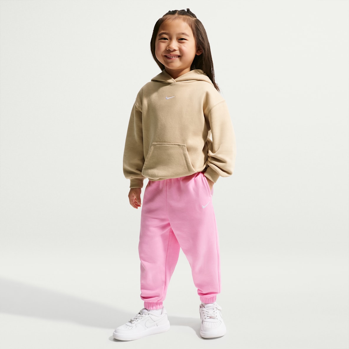 Nike Sportswear Pants holgados Studio Fleece infantil