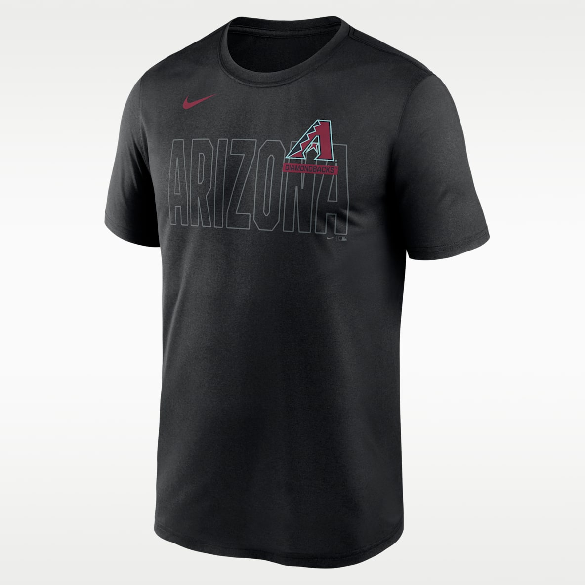 Arizona Diamondbacks Knockout Team Legend Men's Nike Dri-FIT MLB T-Shirt