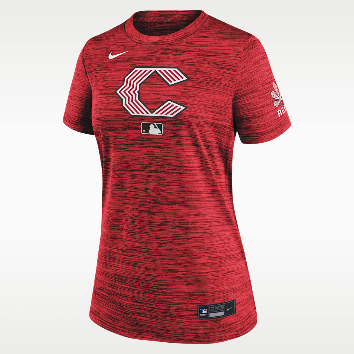 Cincinnati Reds Authentic Collection City Connect Velocity Women's Nike Dri-FIT MLB T-Shirt