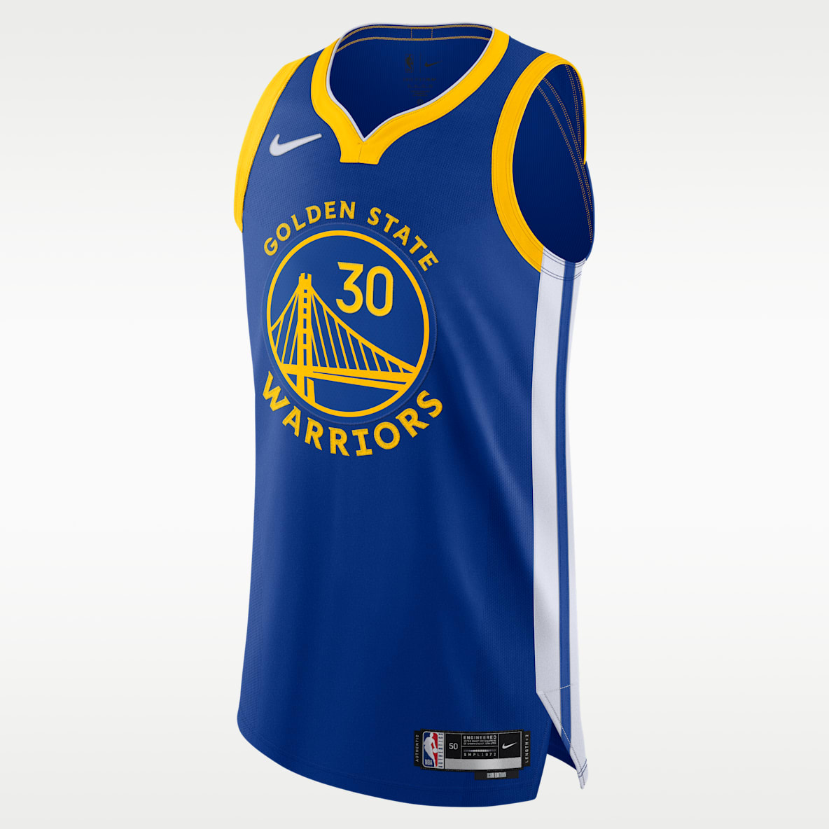 Stephen Curry Warriors Icon Edition 2020 Men's Nike NBA Authentic Jersey