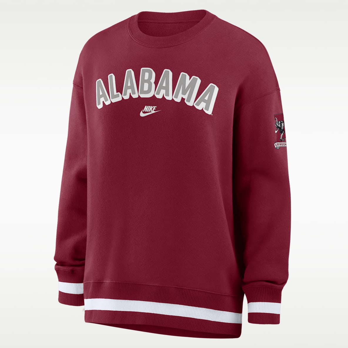 Alabama Legacy Phoenix Women's Nike College Oversized Pullover Crew