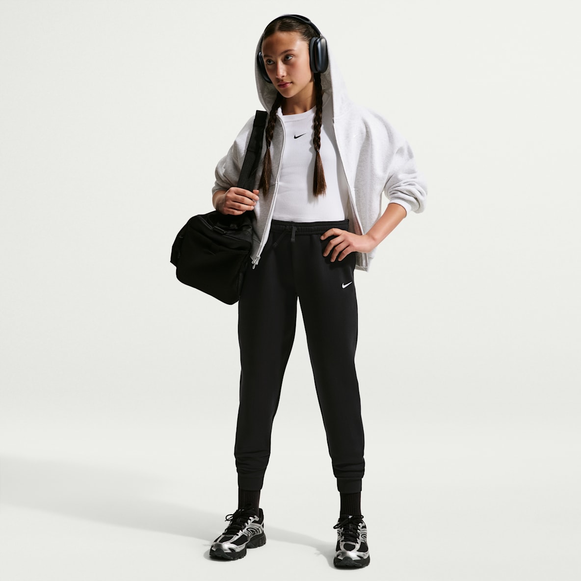 Nike Studio Fleece Bukser til større børn (piger)