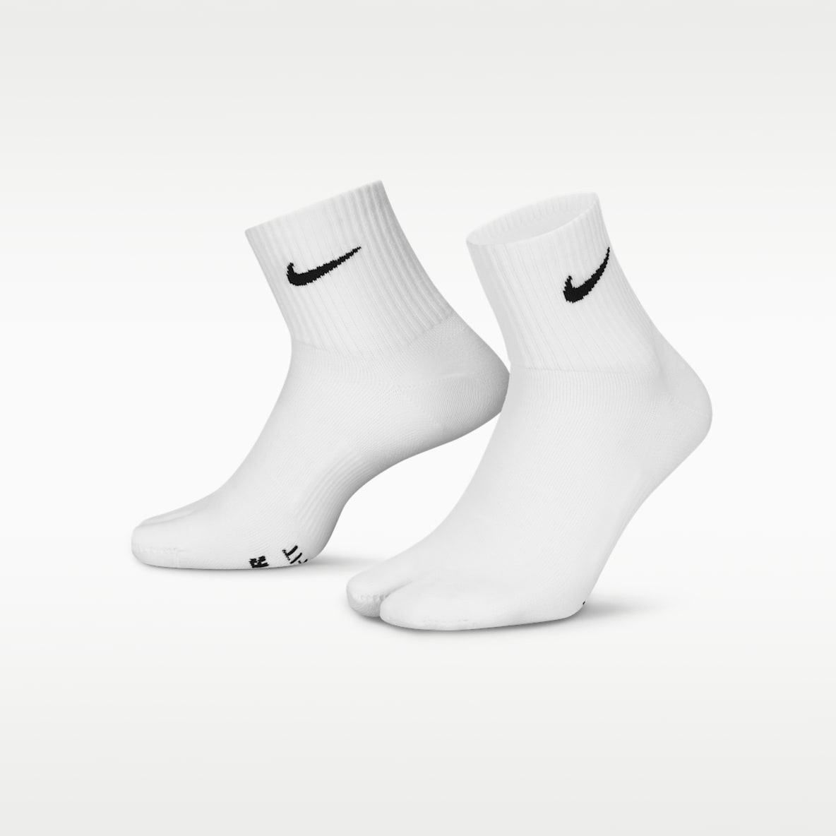 Nike Everyday Plus "Rift" Lightweight Split-Toe Ankle Socks